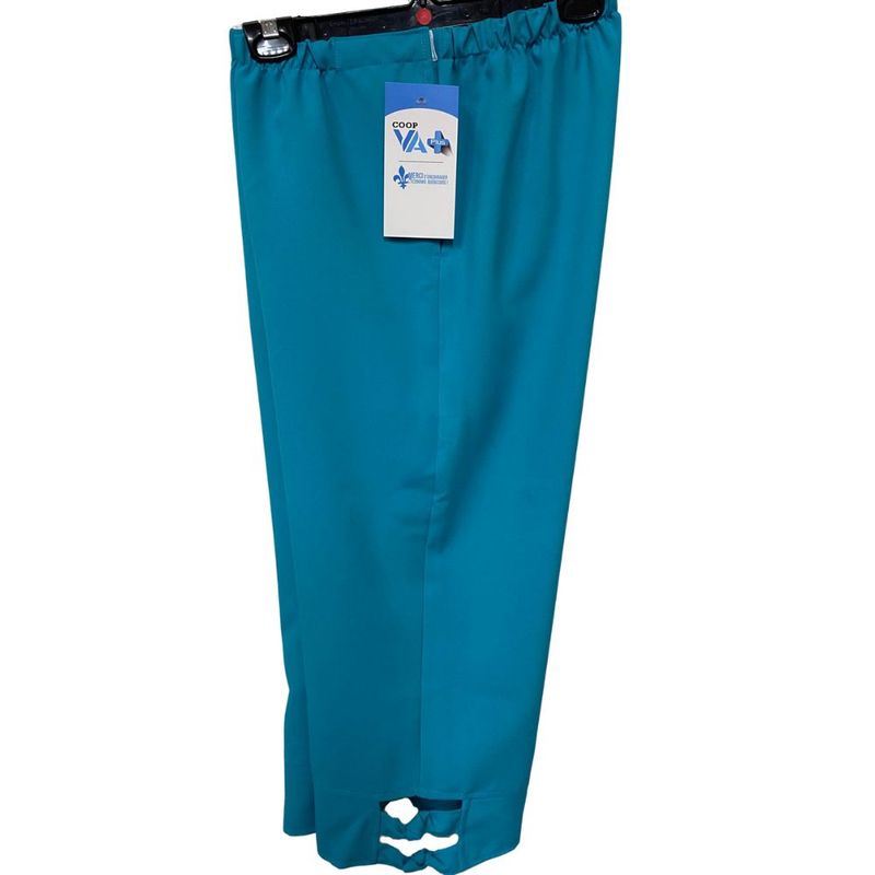 Capri adapté en polyester turquoise | Ouverture aux côtés