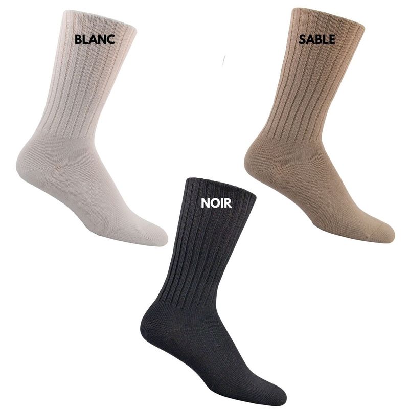 Bas diabétique Easy Comfort Simcan (pqt de 3)