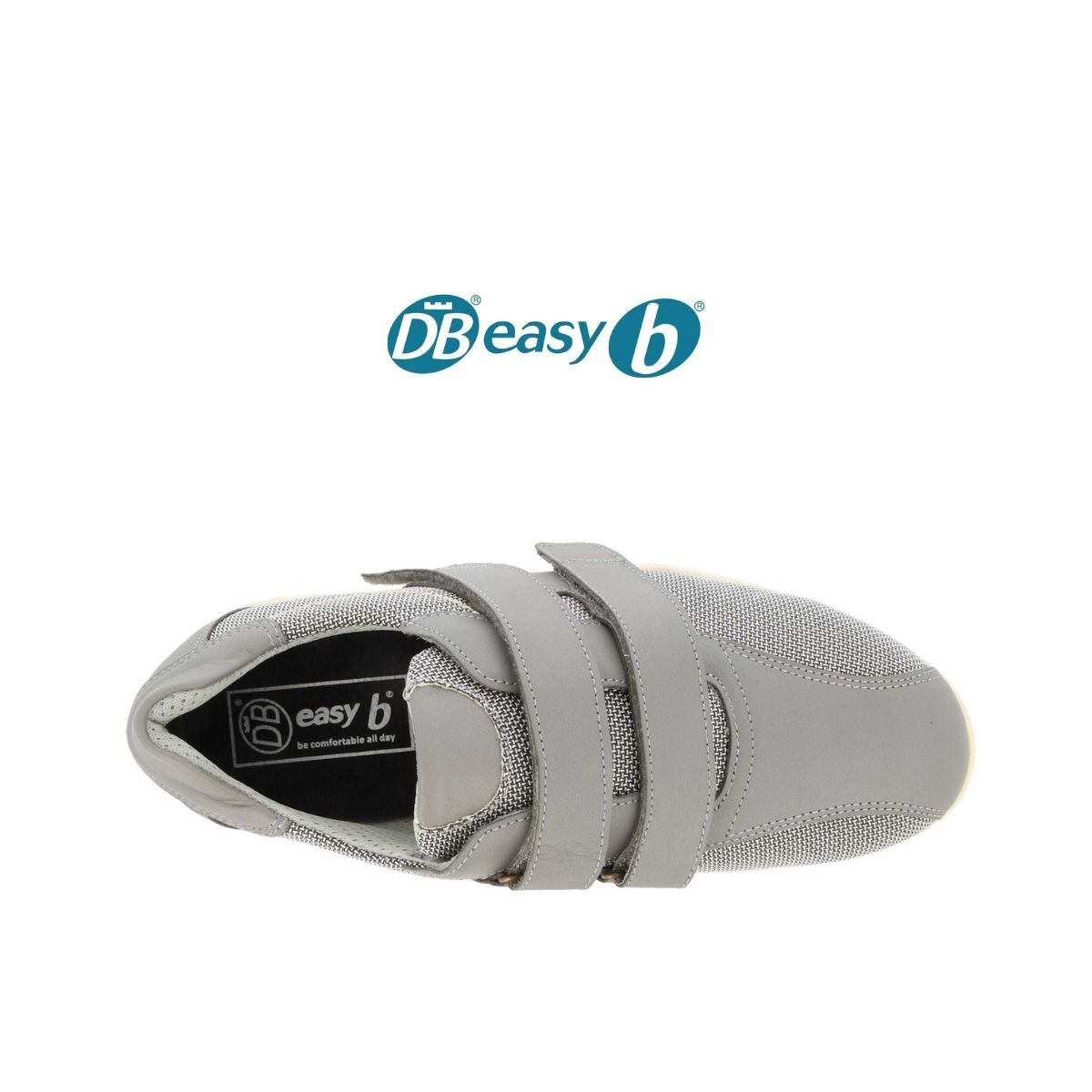 Chaussure homme extra large à velcro Easy B