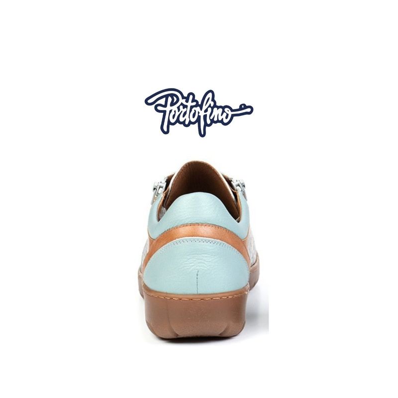 Chaussure femme à lacets et glissière Portofino furo multi