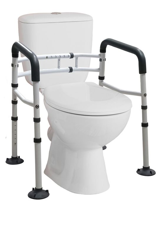Support de sécurité pour la toilette
