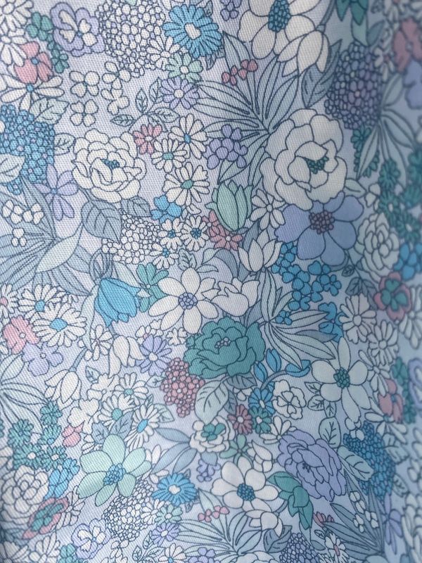 Robe de nuit d'été turquoise