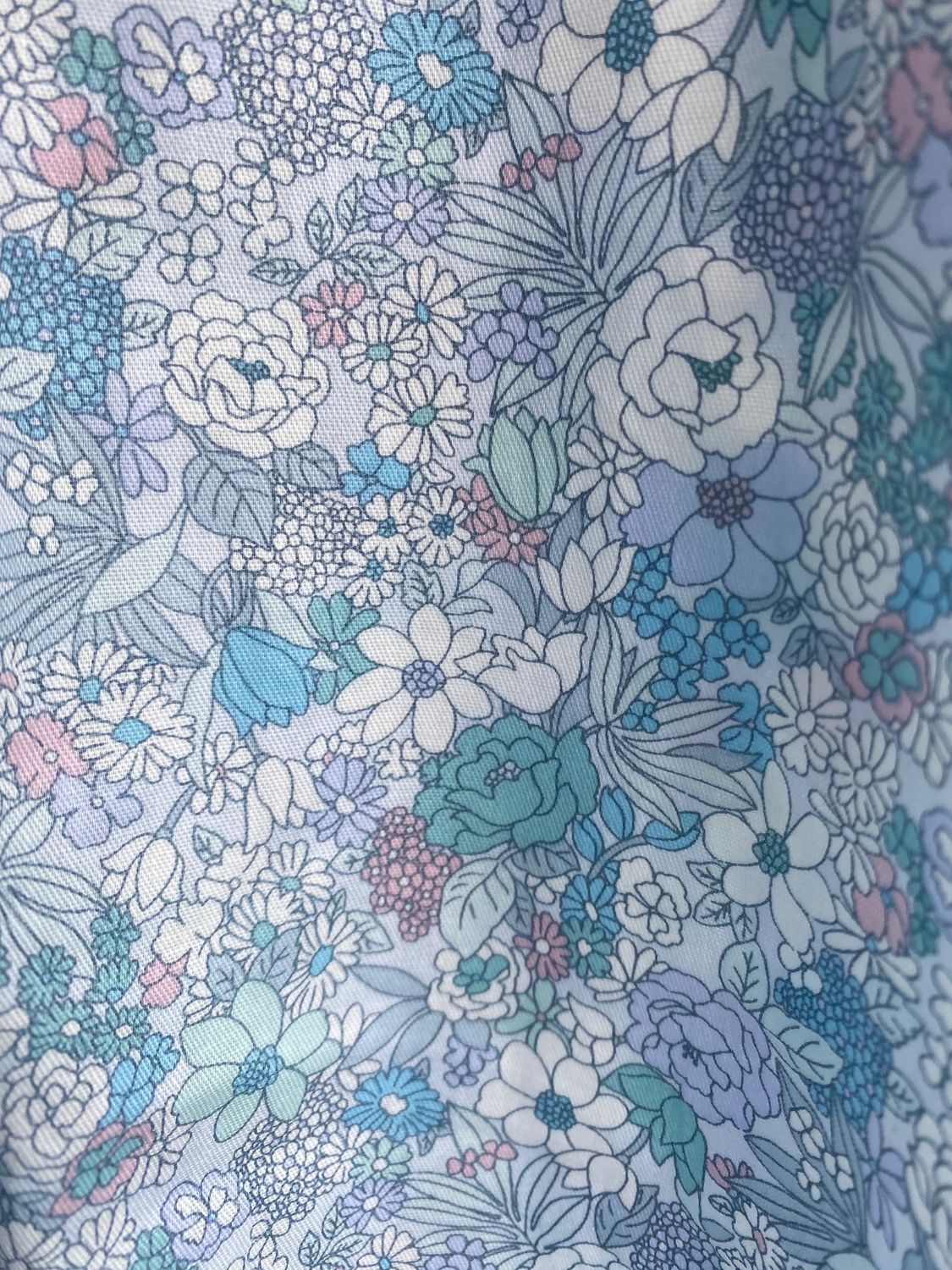 Robe de nuit d'été turquoise