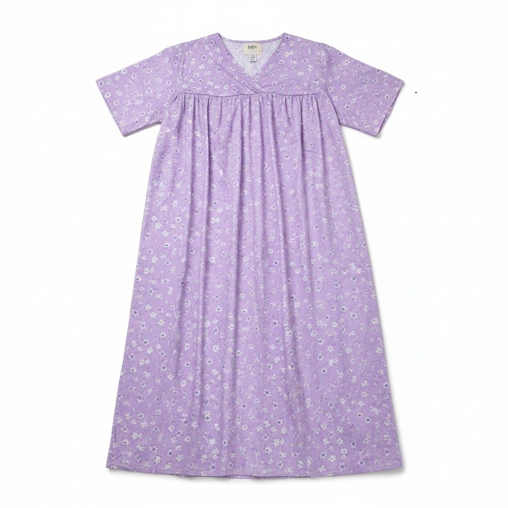 Robe de nuit d'été lilas