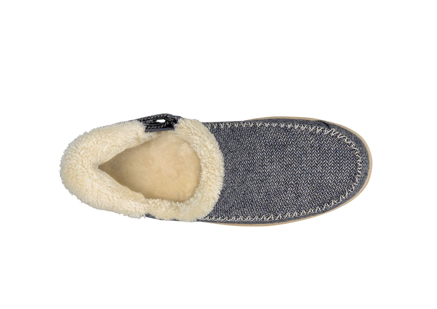 Pantoufle femme Lorin de Orthofeet grise