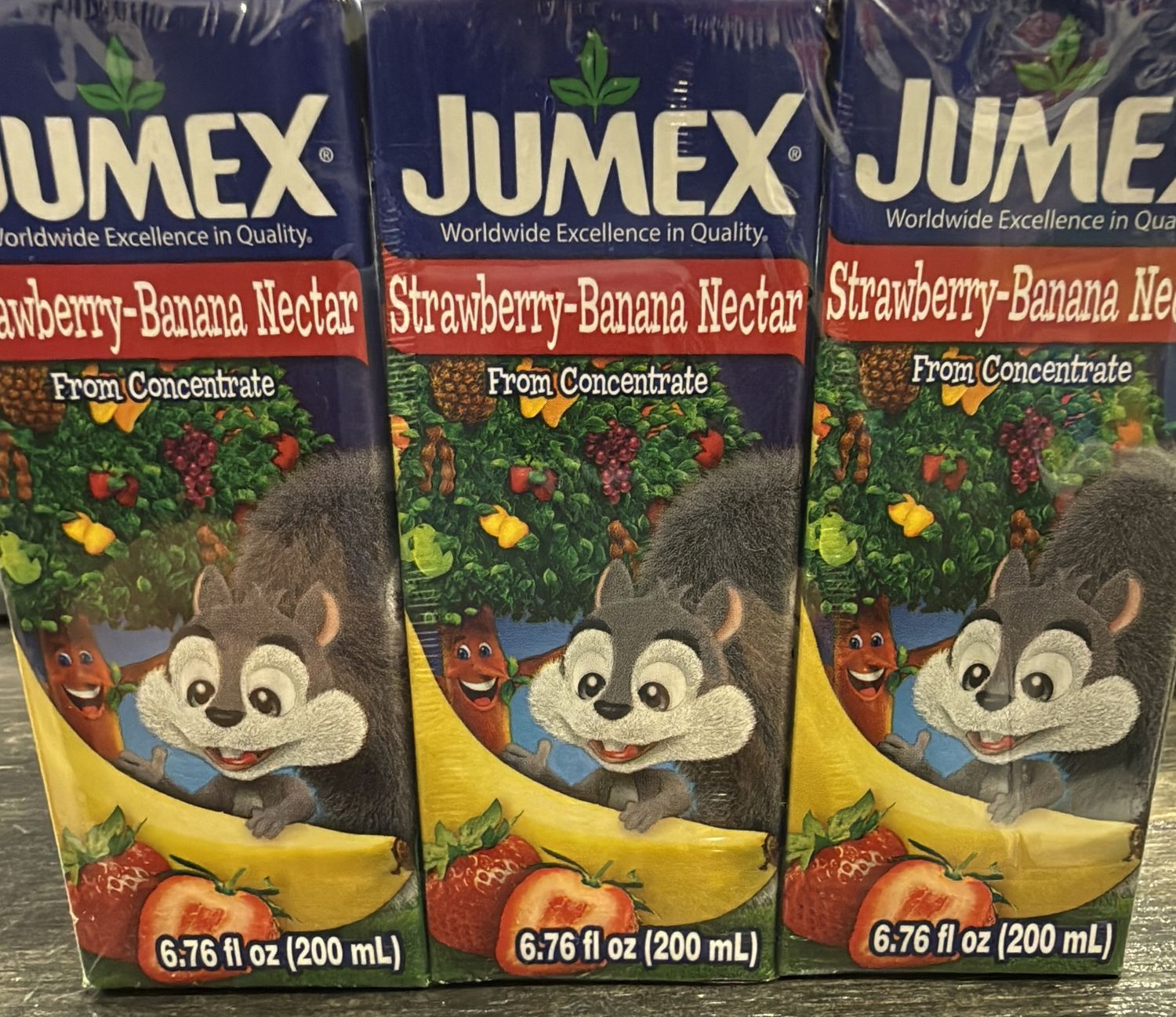 Jumex strawberry-banana nectar 3 pack 6.76 oz 