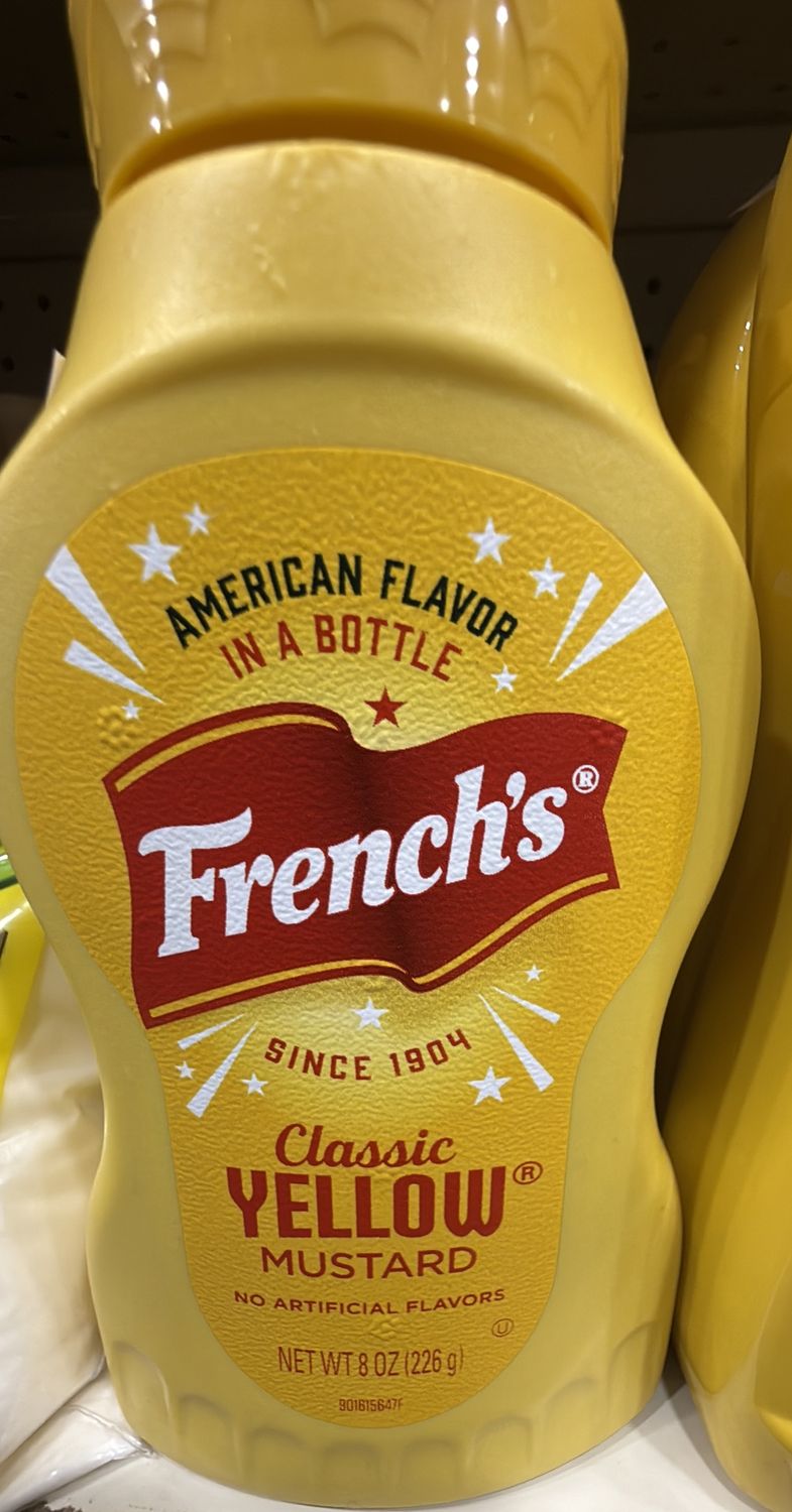 French’s classic yellow mustard 8 oz 