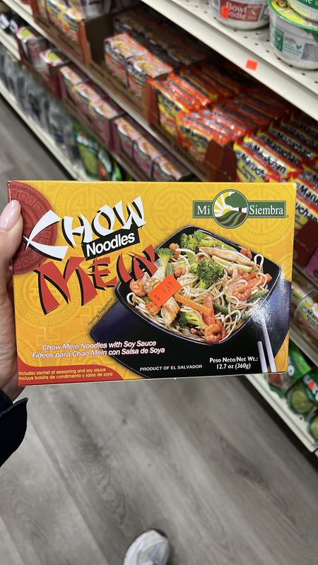 Chow noodles mein mi siembra