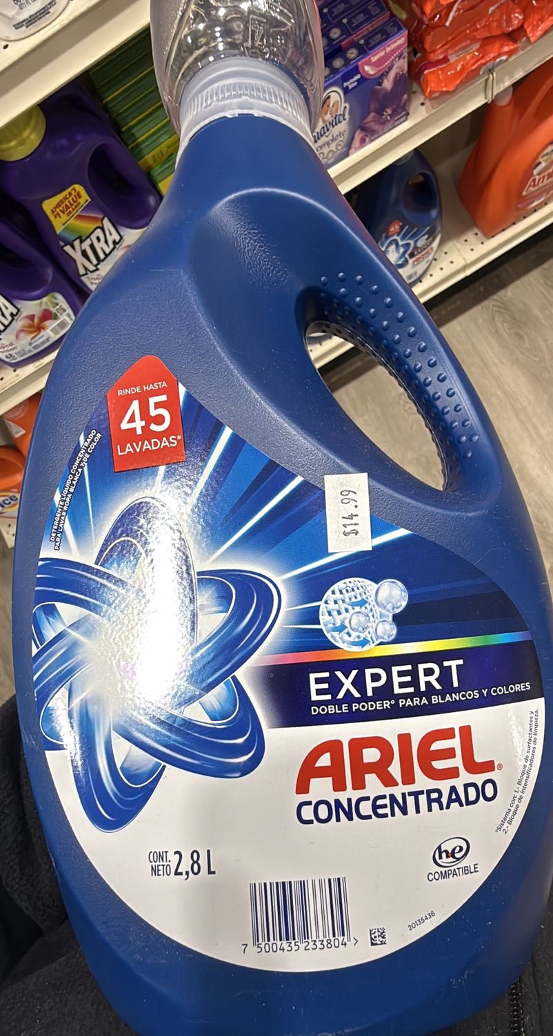 Ariel concentrado expert 2.8 L