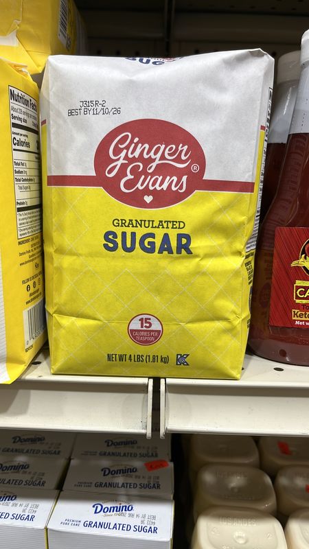 Ginger Evans Granulated Sugar 4lb