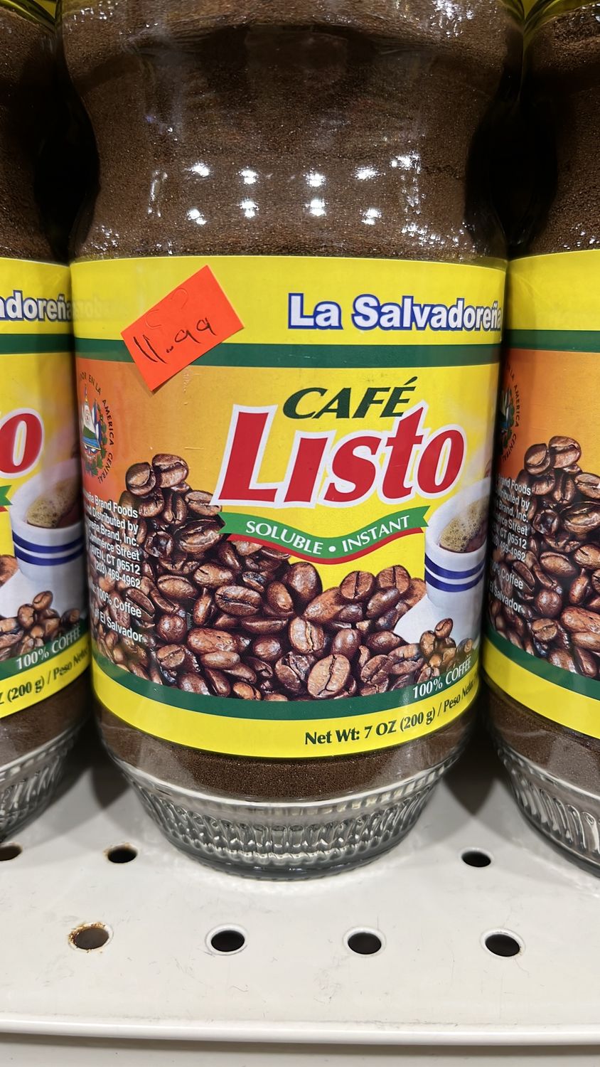 La Salvadoreña café Listo 7oz