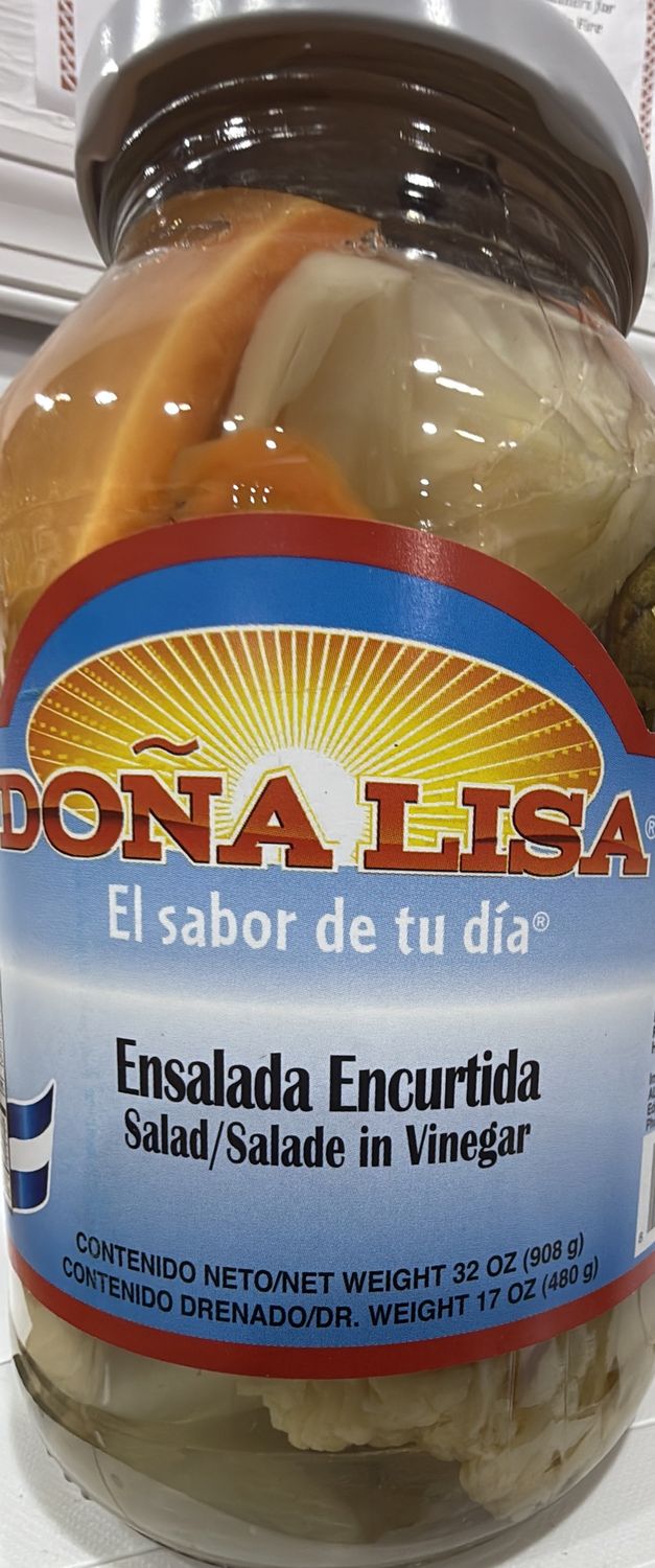 Doña Lisa ensalada encurtida 32 oz 
