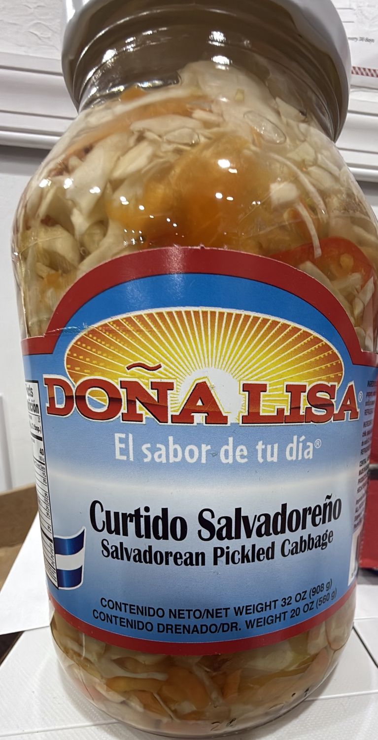 Doña lisa curtido salvadoreño 32 oz 