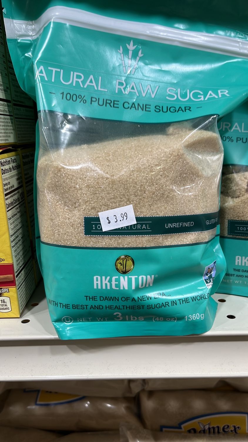Natural Raw Sugar 48oz