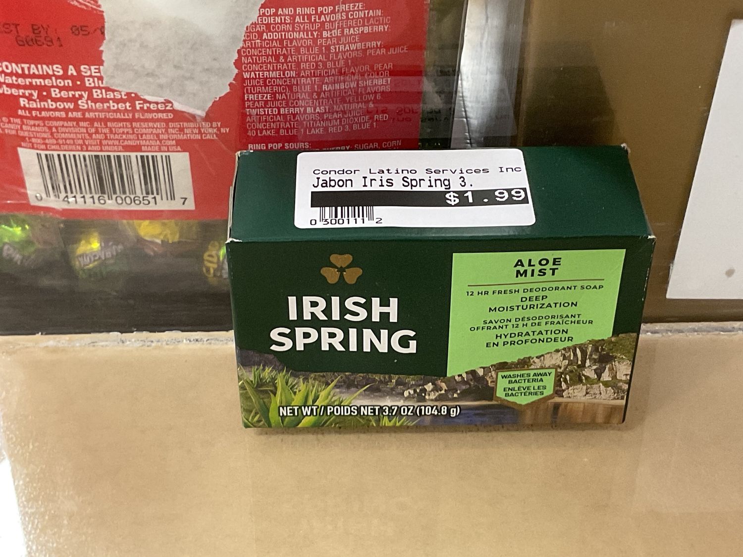 Jabon Irish spring
