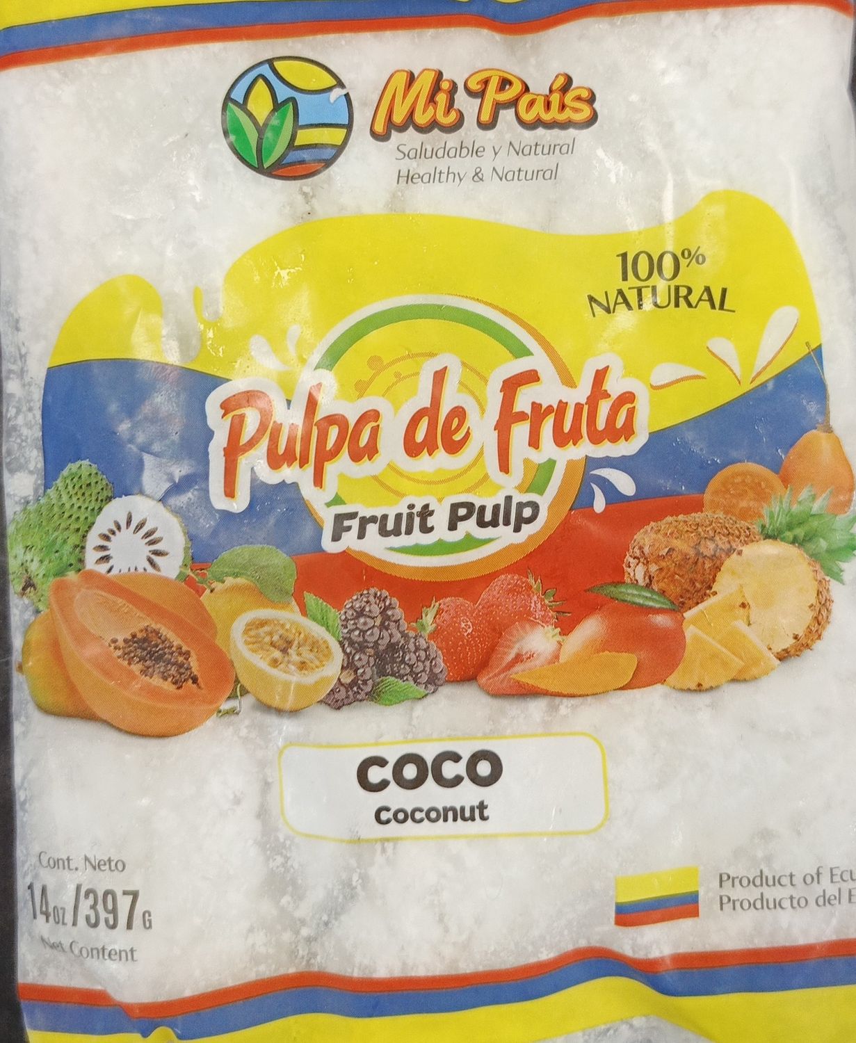 Pulpa de Coco Mi País