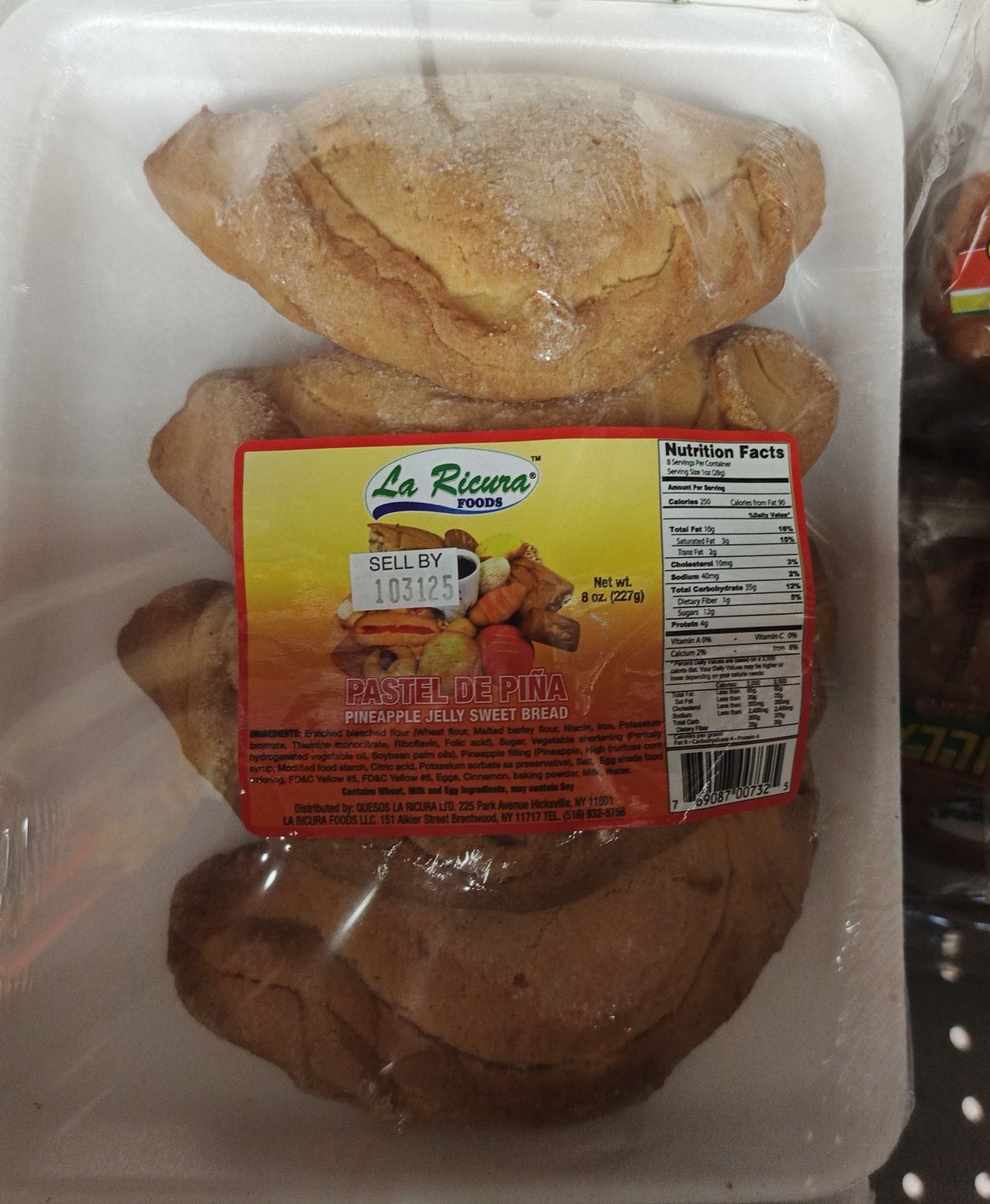 Pastel de piña La Ricura