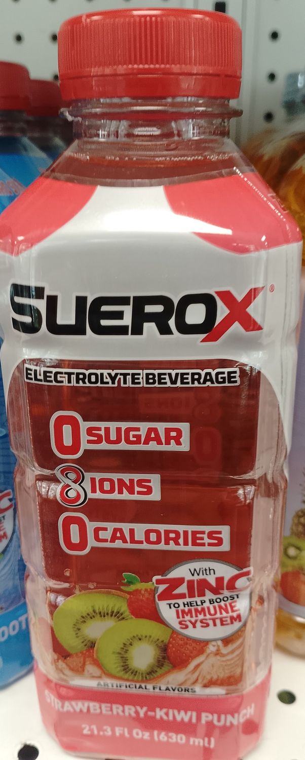 Suero X Strawberry Kiwi 21.3 Oz