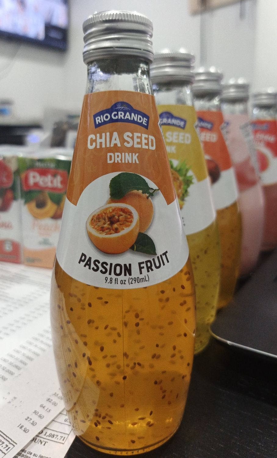 Chia Seed Drink Passion Fruit