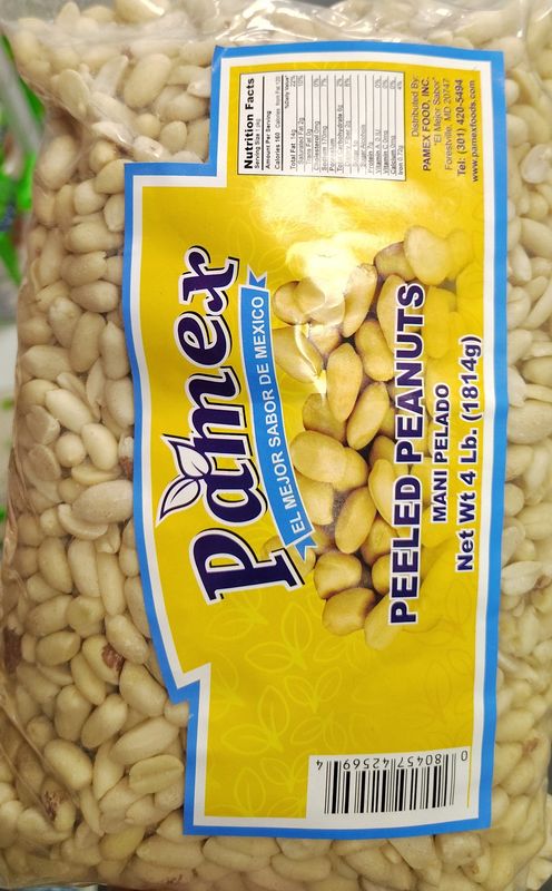 Mani Pelado 4 Lb.Pamex