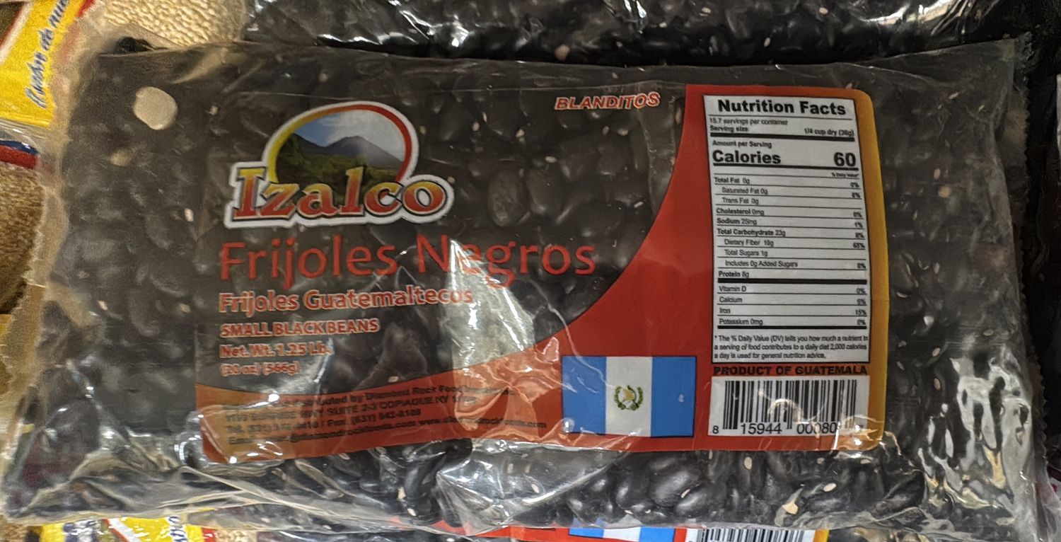 Izalco Frijoles Negros 1.25lbs