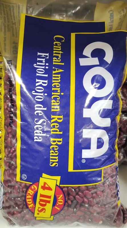 Frijol Rojo De Seda 4 Lb. GOYA