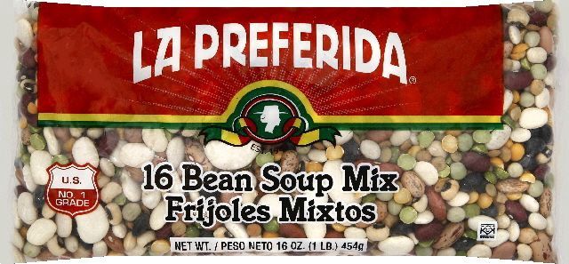 La Preferida 16 Frijoles Sopa 16 Oz