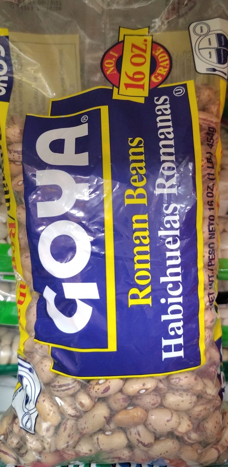 Habichuelas Romanas 16 Oz GOYA