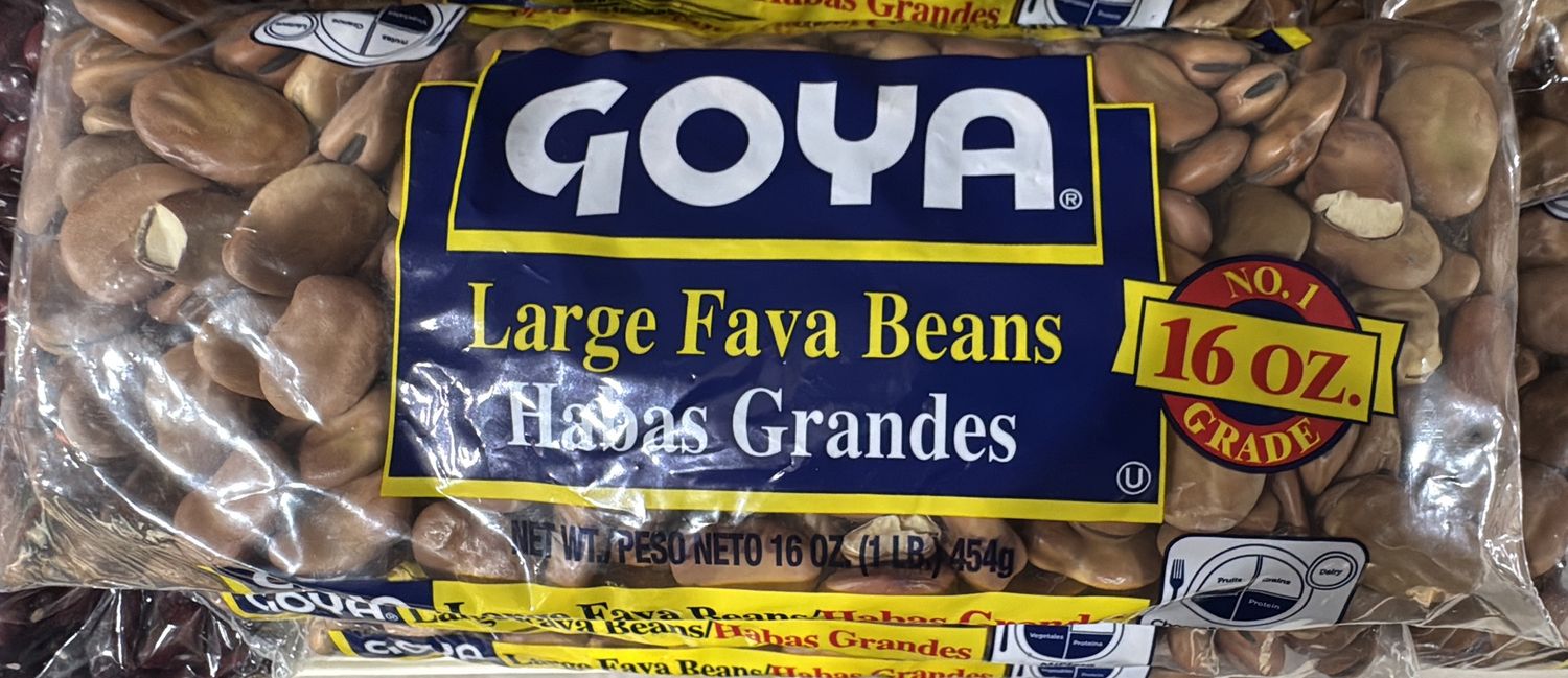 Goya Large Fava Beans 16oz