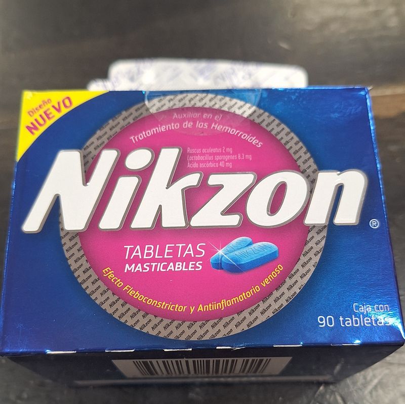 Nikzon Tabletas Masticables