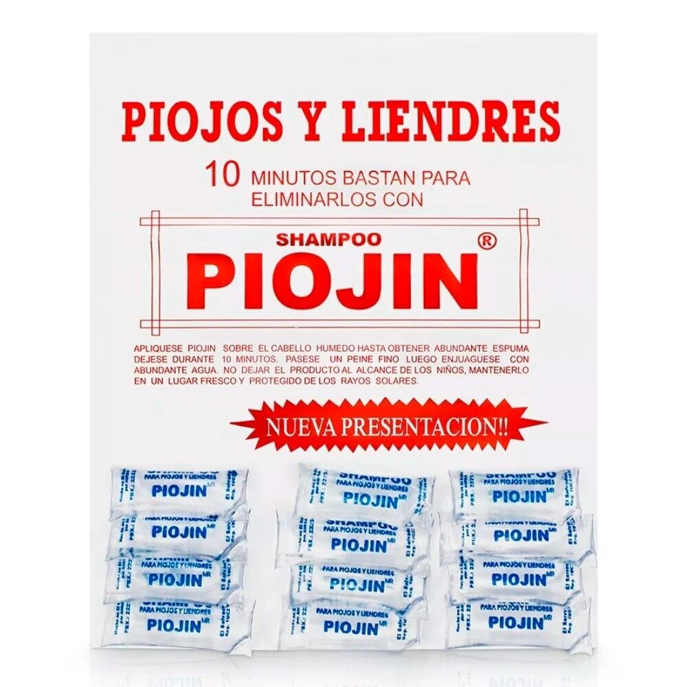 piojin shampo