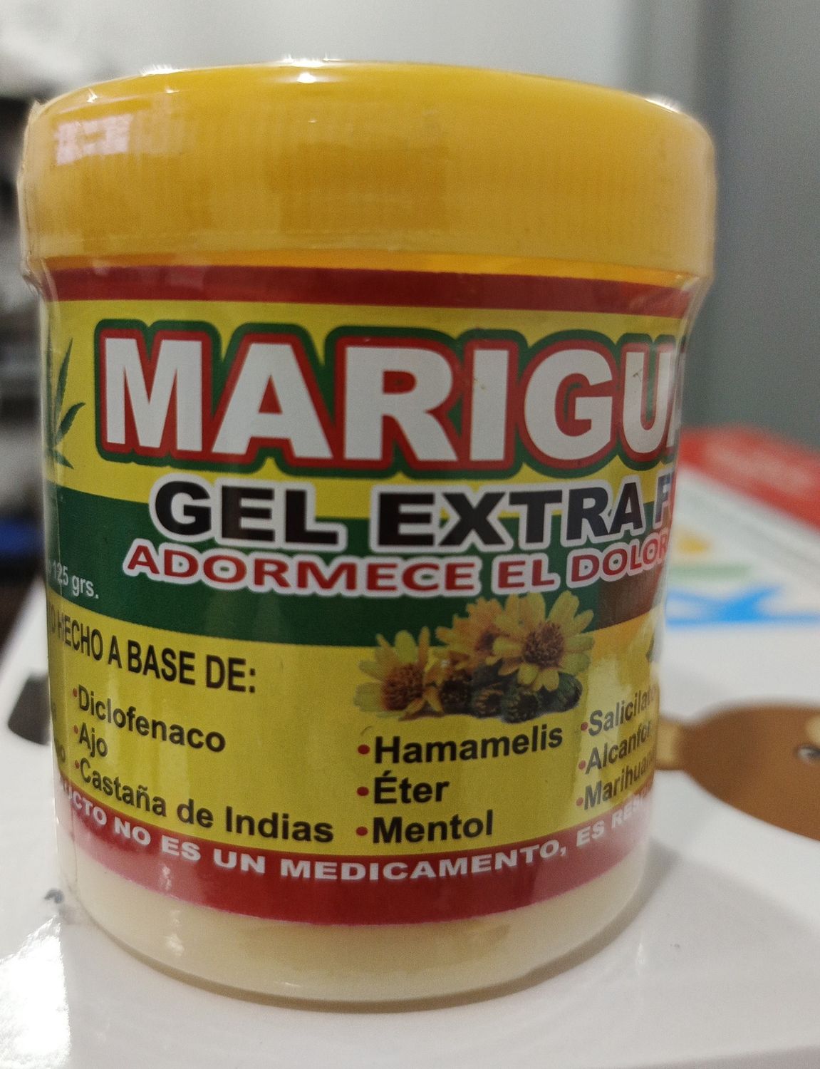 Mariguanol Gel Extra Fuerte