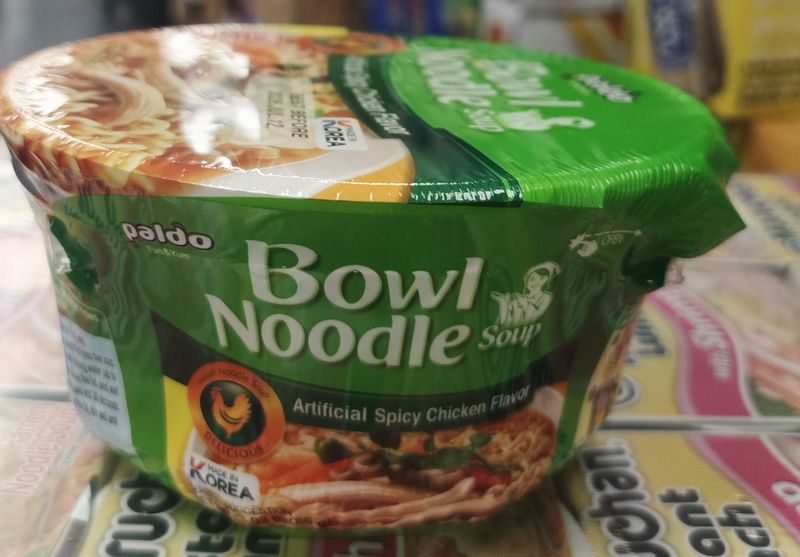 Bowl Noodle Soup Pollo