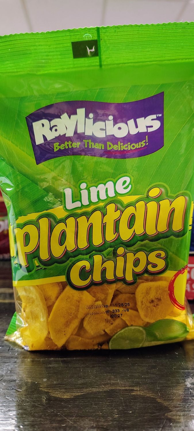 Plantain Chips Limon Rayliciou