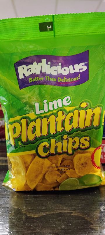 Plantain Chips Limon Rayliciou