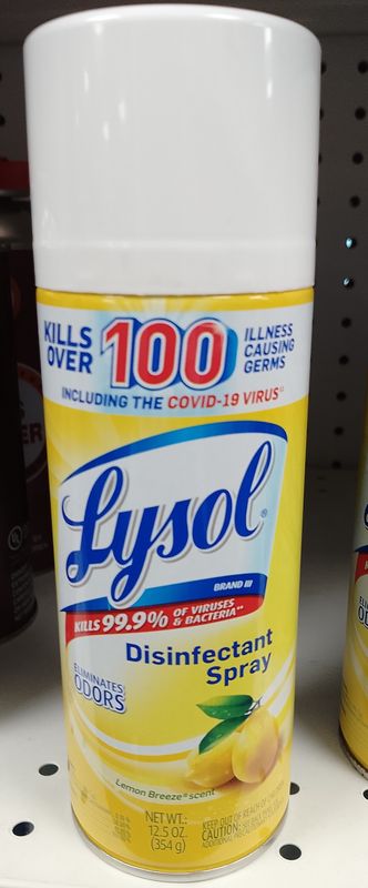 Lsol Lemon Breeze 125 Oz