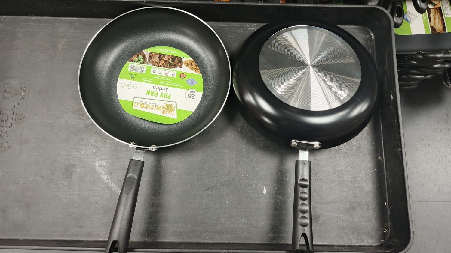 Sarten 26 Cm, Color: Negro