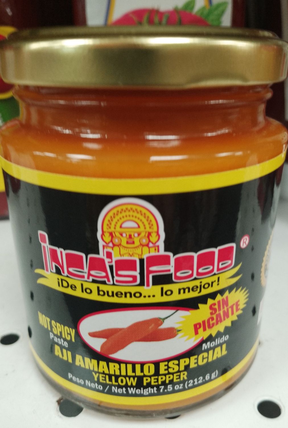 Incas Aji Amarillo No Picante 7.5 oz