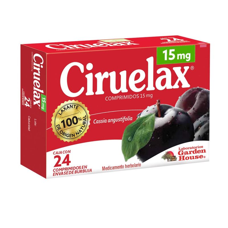 Ciruelax 15 Mg CAD