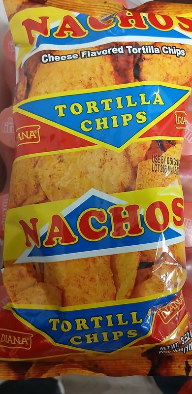 Nachos tortilla chips