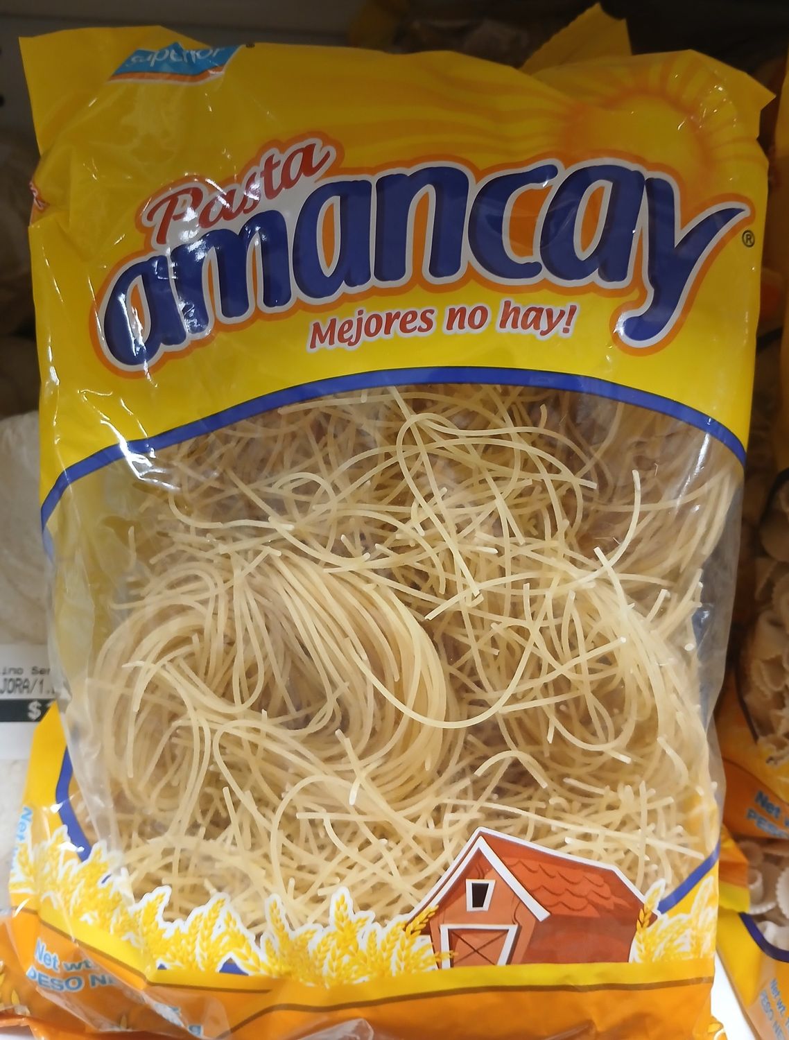 Pasta amancay cabello de ángel