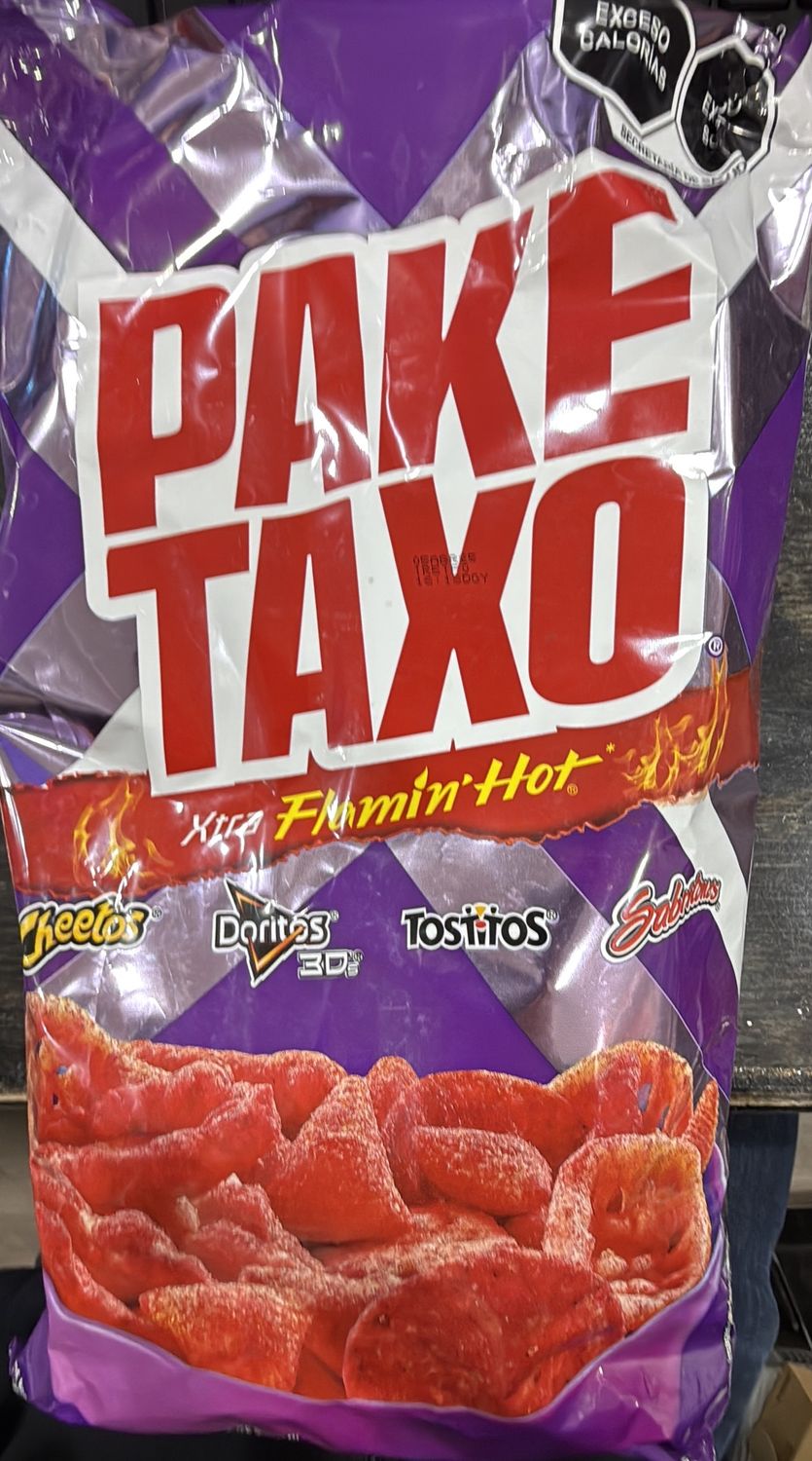 Pake taxo xtra flamin hot 215 g