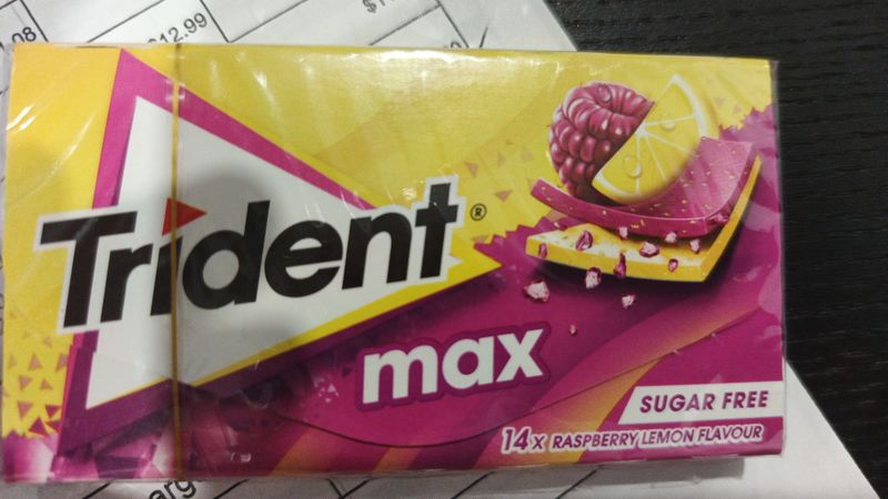 Trident Max Raspberry Lemon