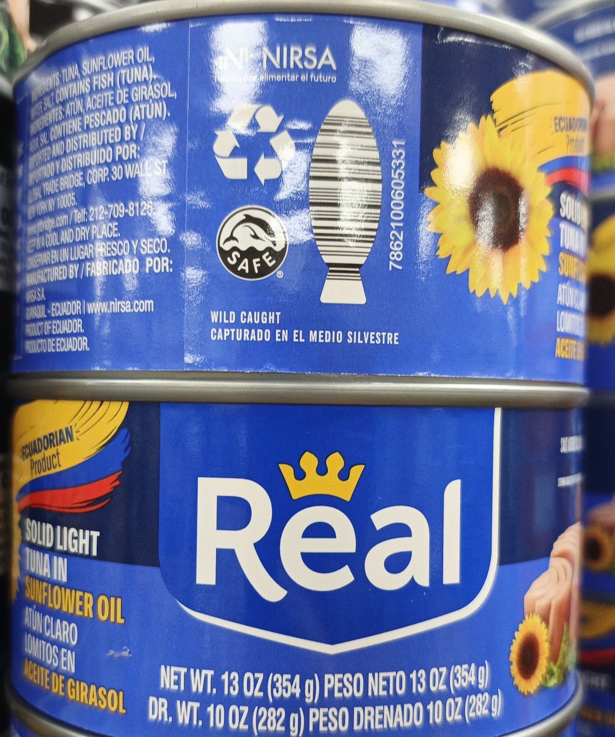 Atun Real Ace Girasol 13 Oz