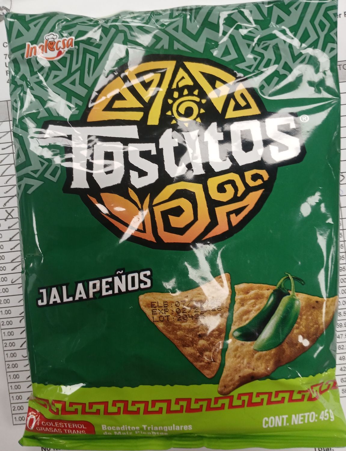 Tostitos jalapeños