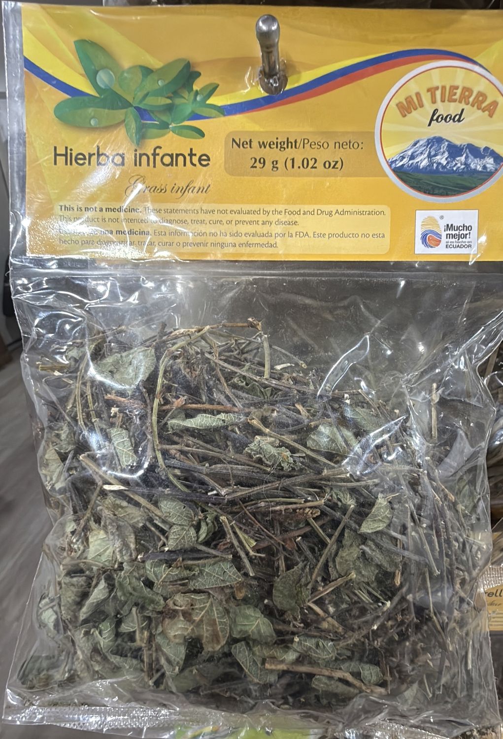 Mi Tierra food Hierba Infante 1.02 oz