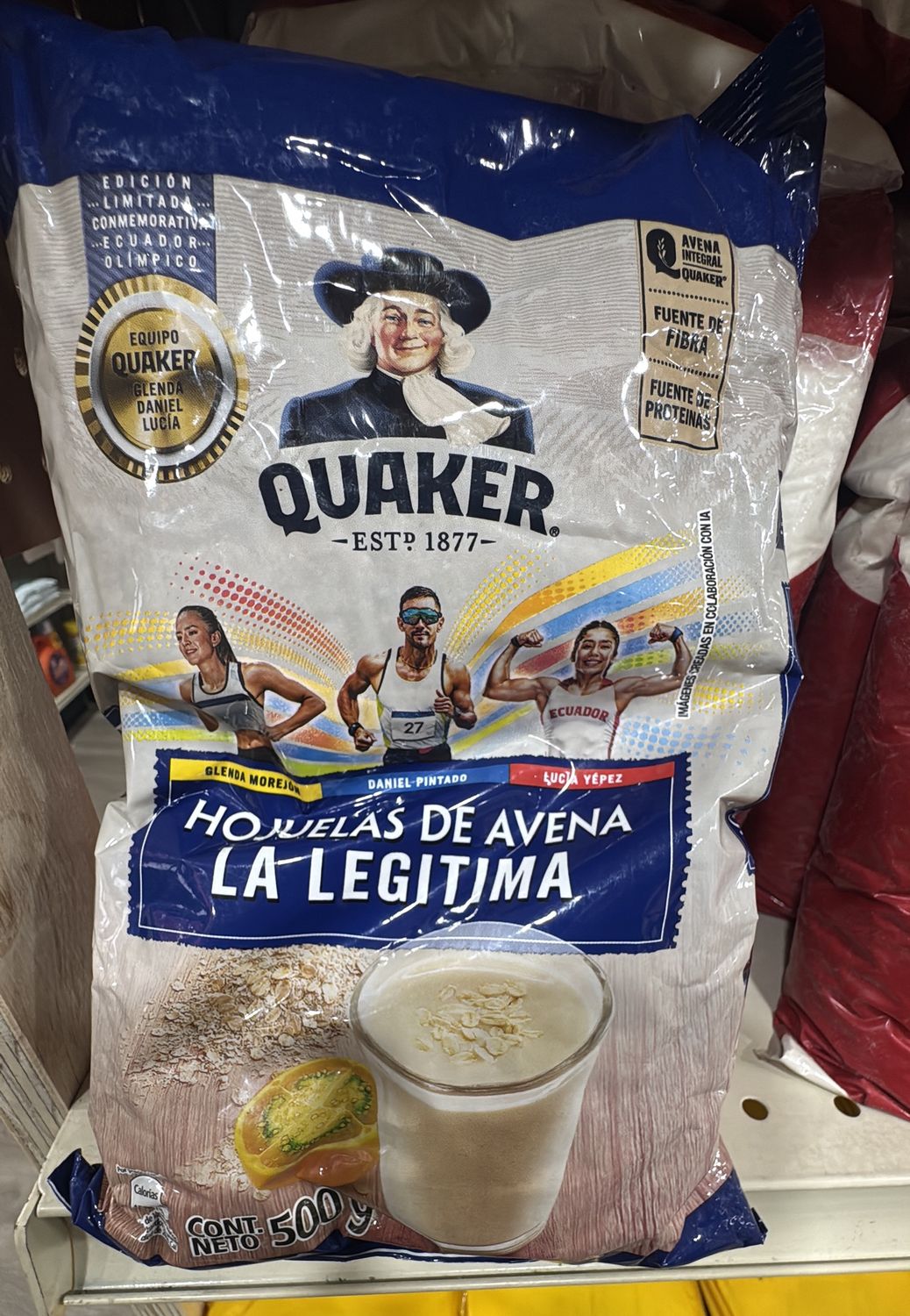 Quaker Hojuelas de Avena 500g