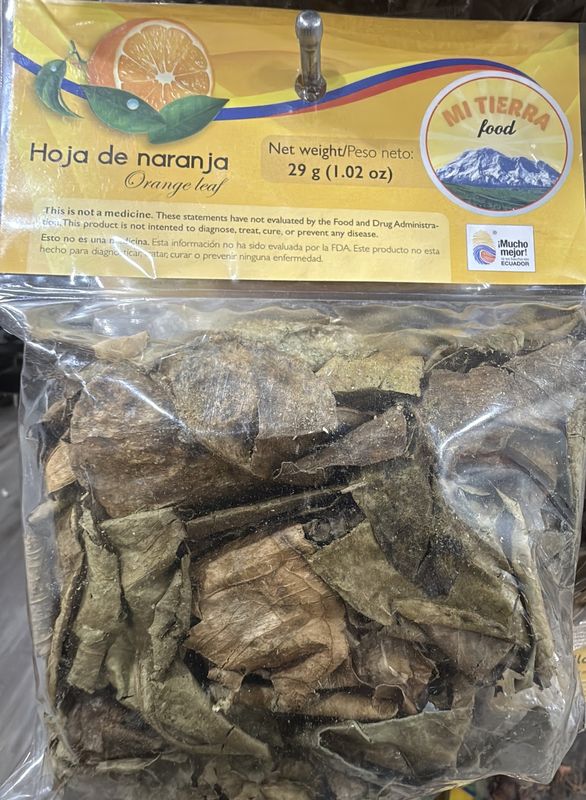 Mi tierra food Hoja De Naranja 1.02 oz