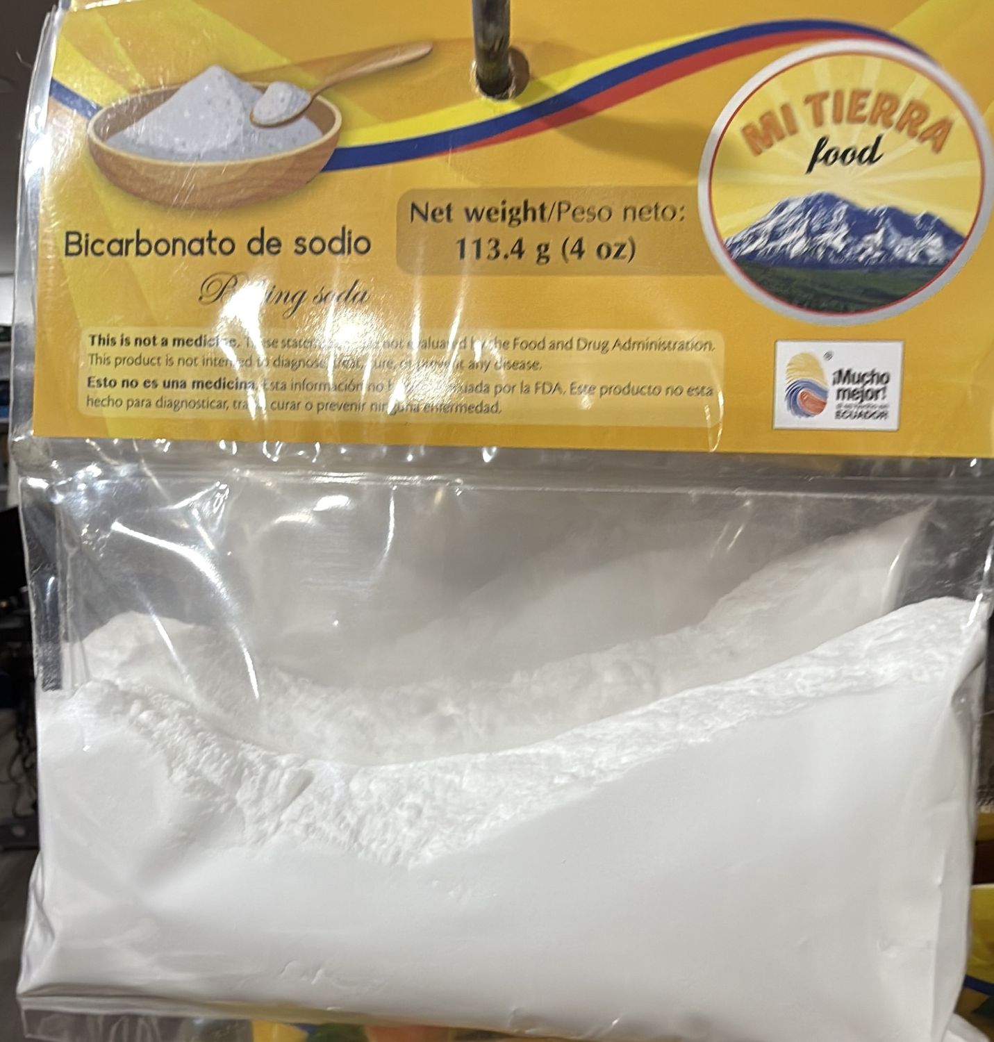Mi tierra food Bicarbonanto 4 oz