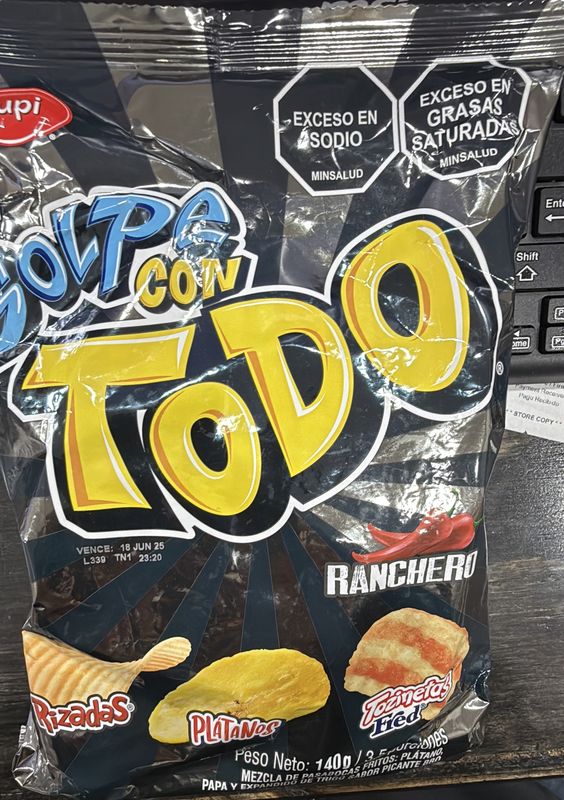 Golpe con todo ranchero 140 g